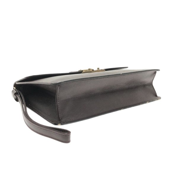 Auth LOUIS VUITTON Clado M30196 Acajou Taiga SP0010 Mens Clutch Bag - Picture 12 of 15